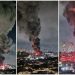 Incêndio atinge imóvel comercial em Guarulhos, Grande SP